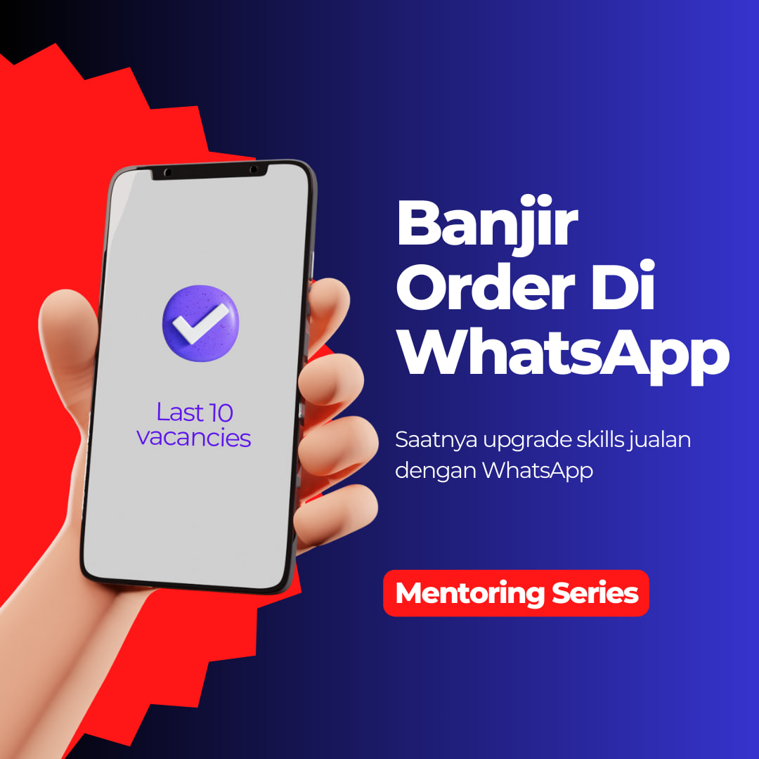 Free Banjir Order Di WhatsApp