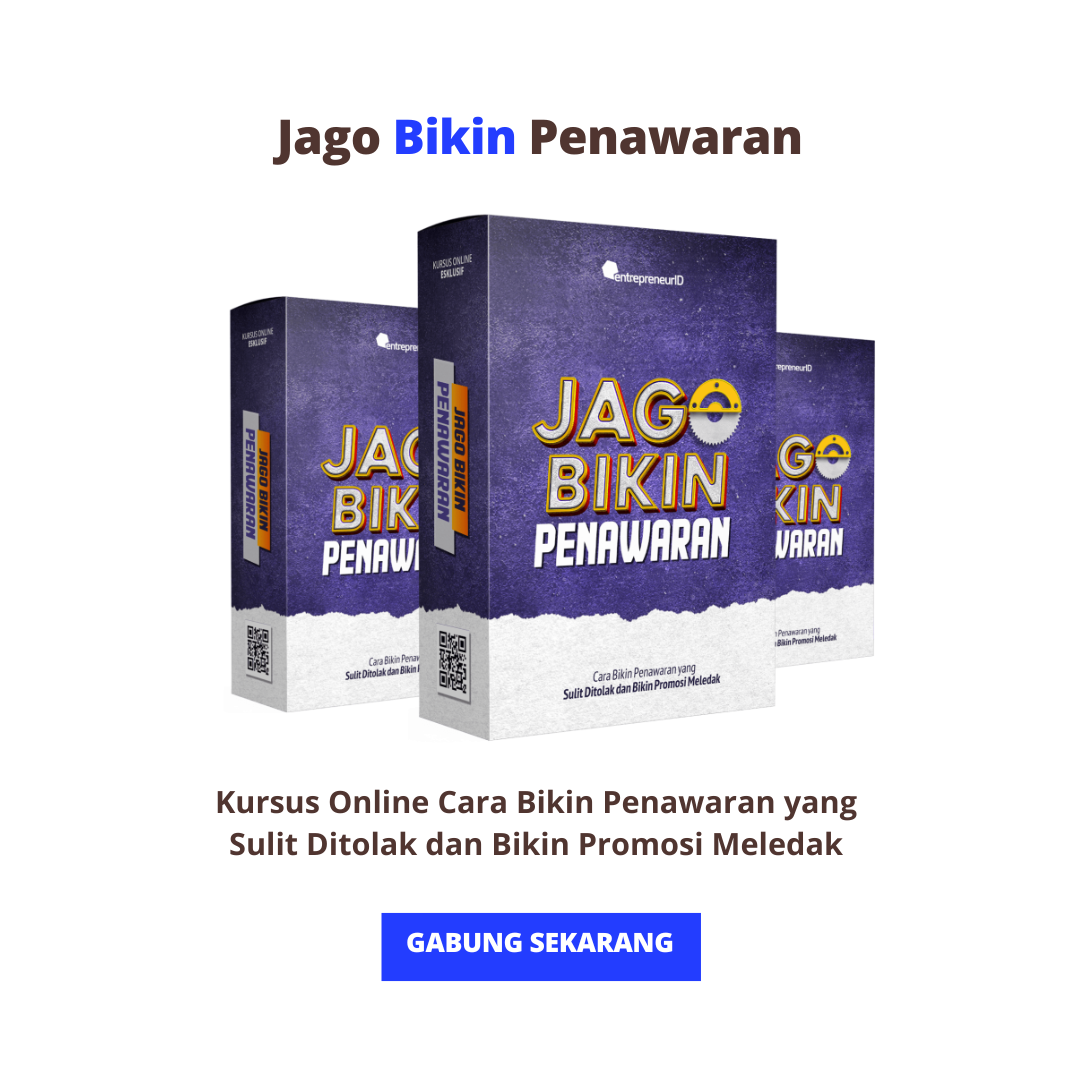 Jago Bikin Penawaran 
